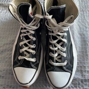 Converse  unisex Chuck Taylor High Top Platform Sneakers Canvas size 9.5